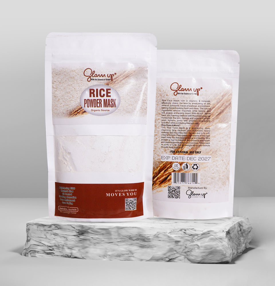 Glamup Rice Extract Face Mask