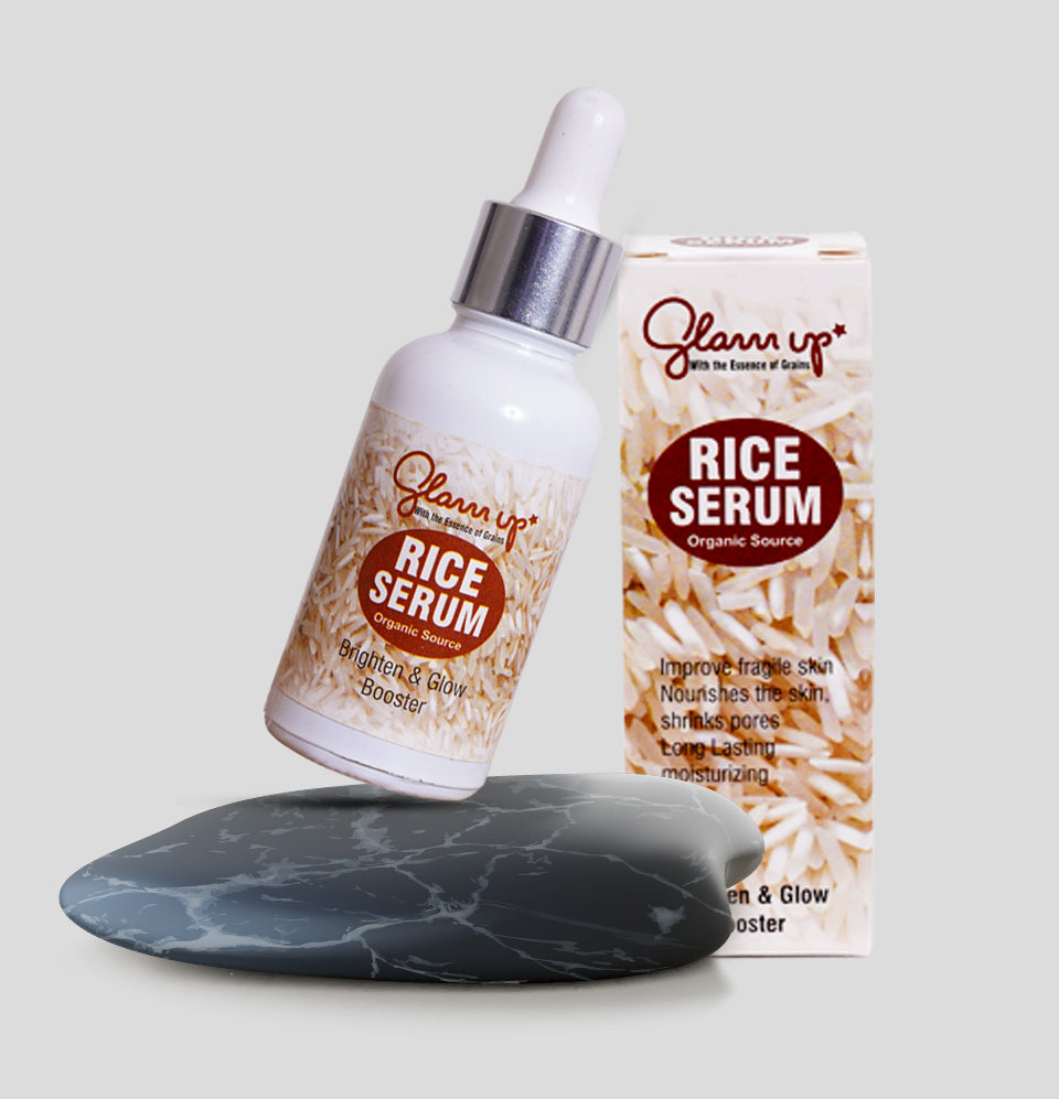 Glamup Rice Extract Serum for Glowing Skin