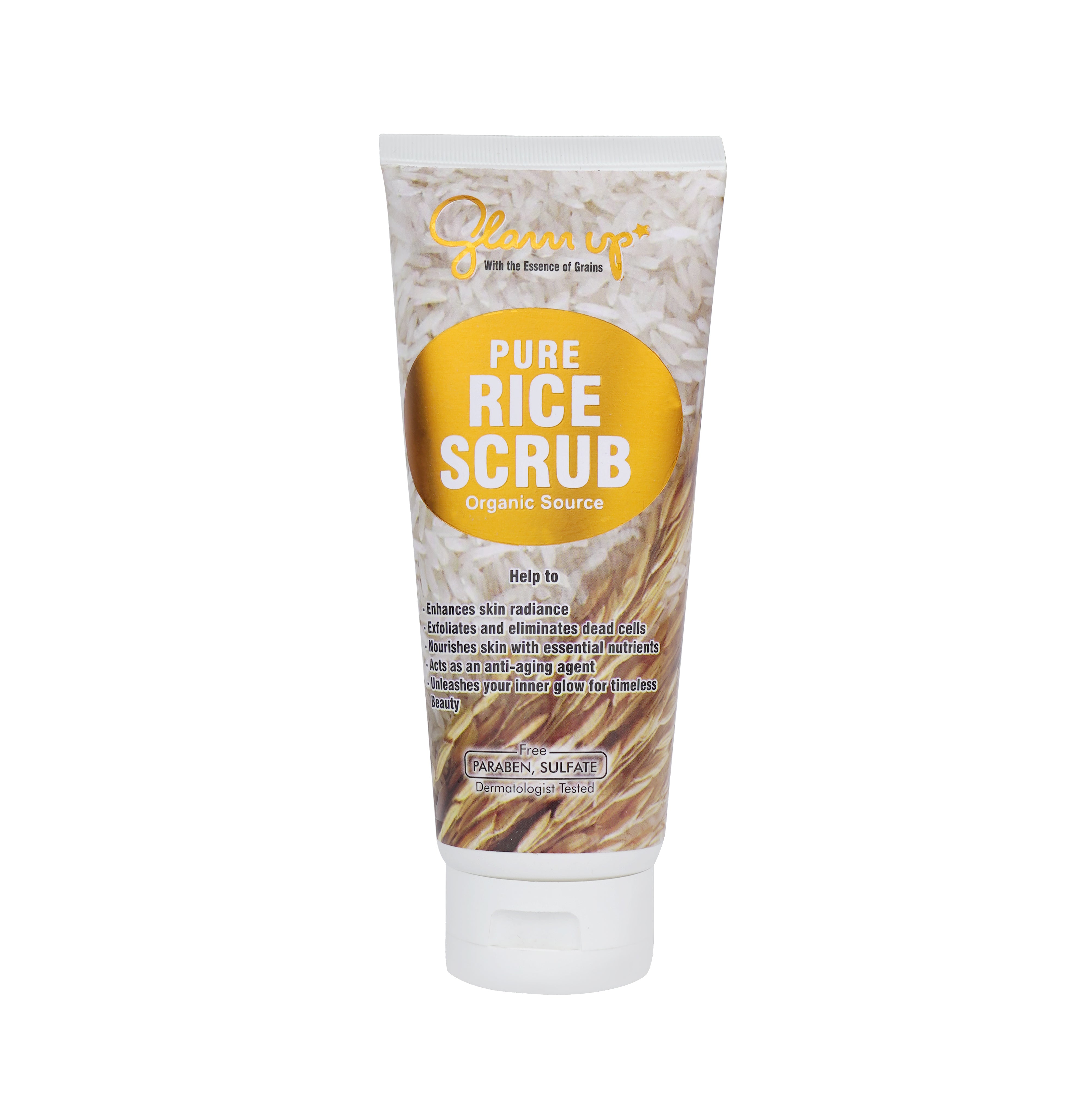 Process Rice Scrub Glamup Rice Brightening Scrub