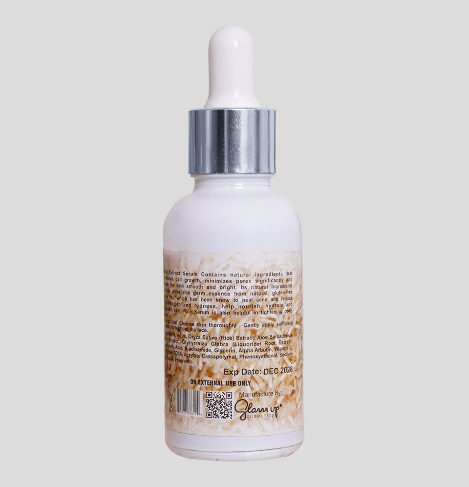 Glamup Rice Extract Serum for Glowing Skin