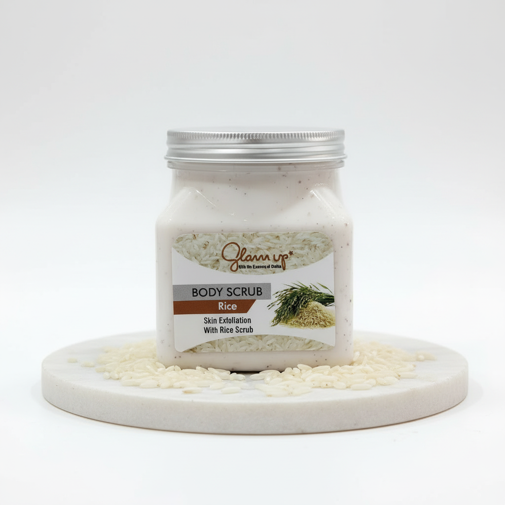 Glamup Rice Body Scrub🌾